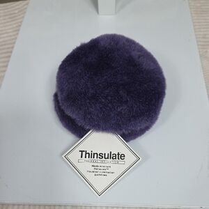 3M Thinsulate Plush Purple Ear Muffs